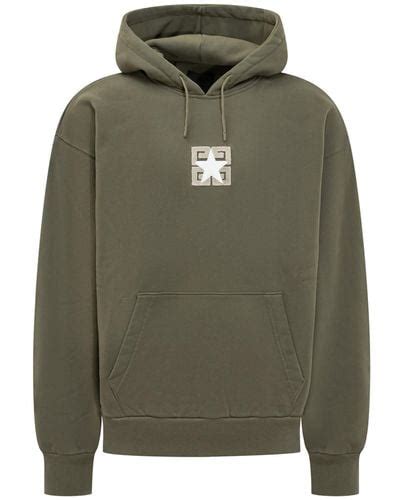 olive green givenchy hoodie|Buy Givenchy Boxy Fit Hoodie 'Olive Green' .